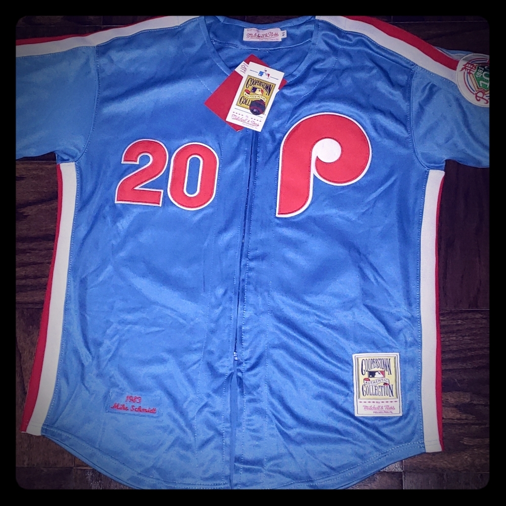 Brand New Mitchell & Ness Mike Schmidt Jersey